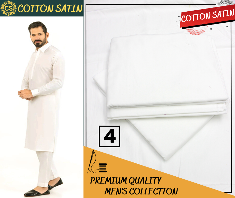 cotton satin suit