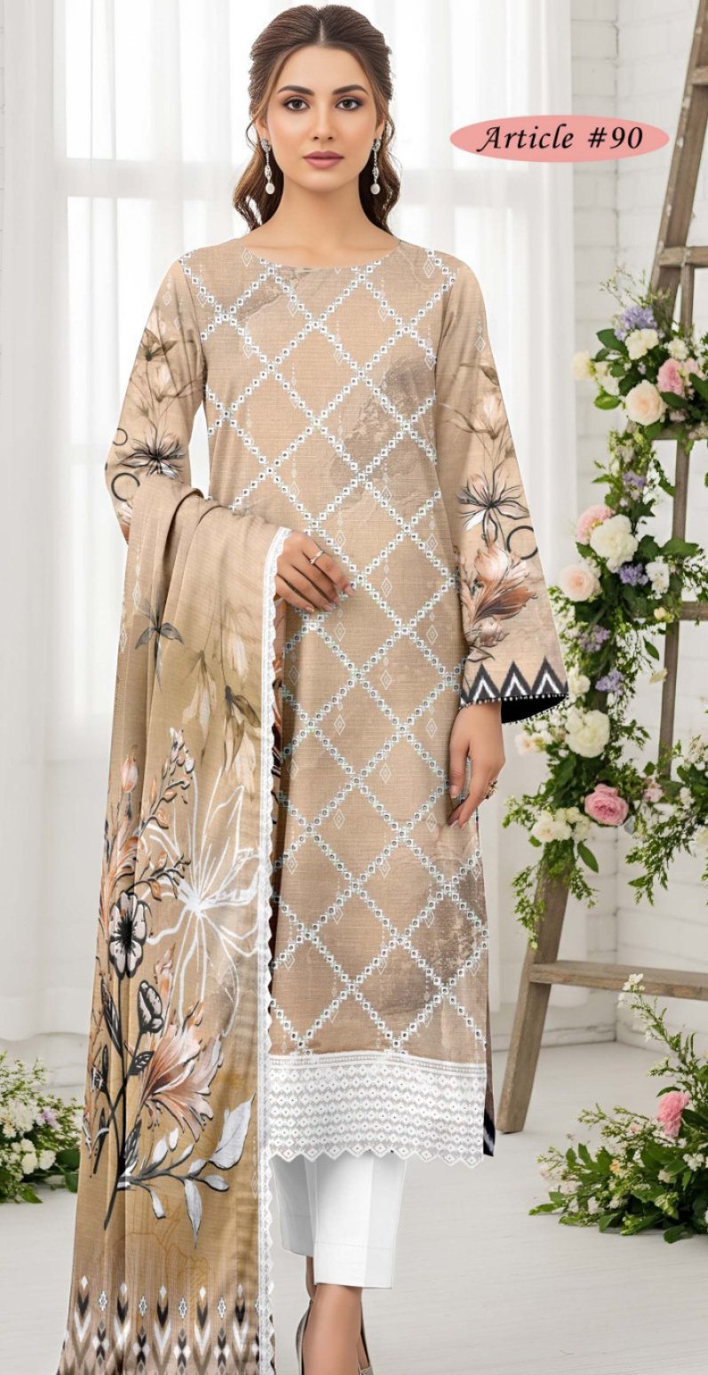 MOONLIGHT 3PC EMBR SEQUIN BOARING BANA DORA LAWN PREMIUM