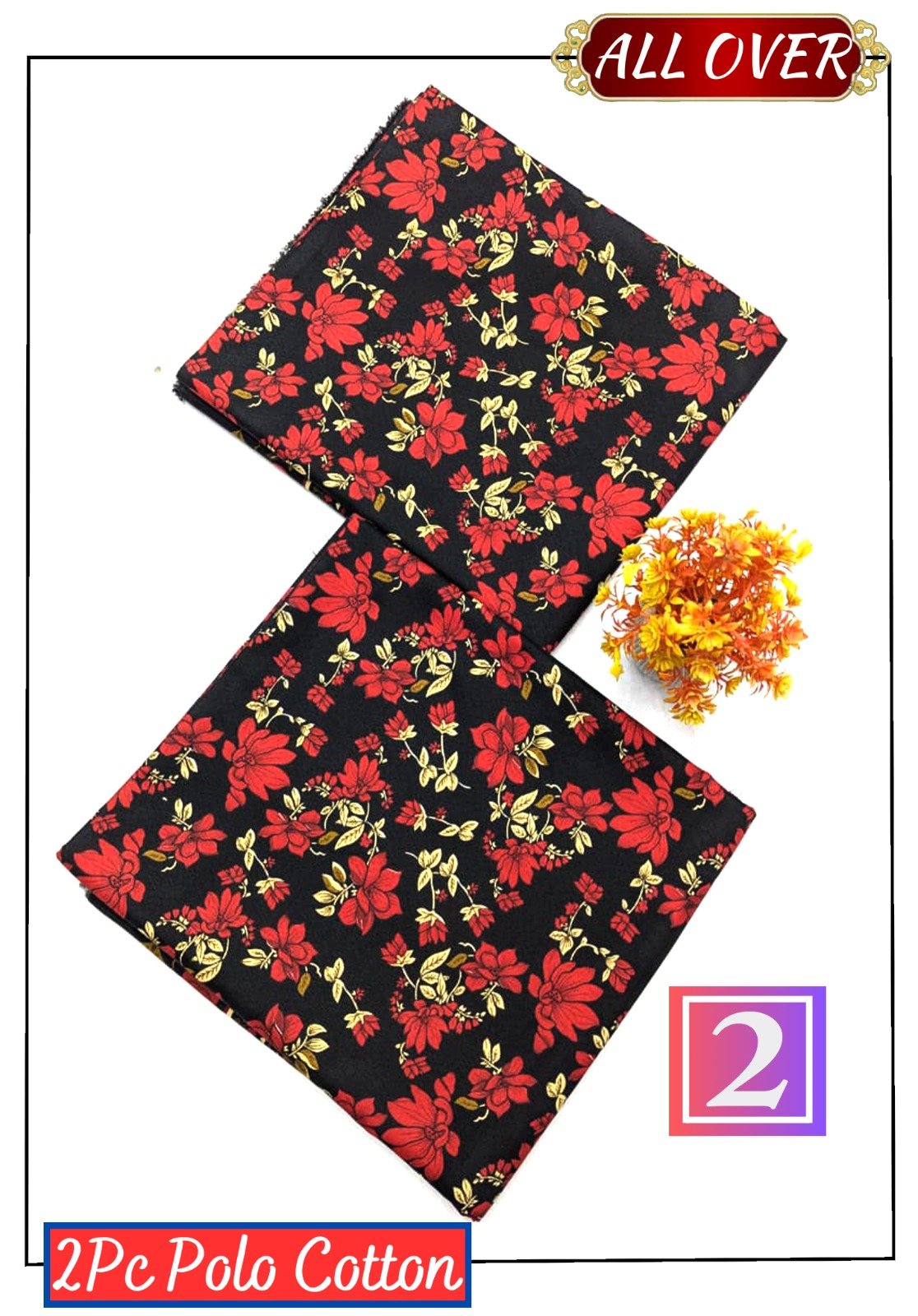 POLO COTTON ALL OVER 2PC PRINTED COLLECTION captures the essence of modern fashion blended with everyday practicality. Designed for women who value simplicity and elegance, this 2-piece cotton outfit provides a refreshing solution for summer dressing. The use of high-grade cotton fabric ensures maximum comfort. Cotton is naturally soft, lightweight, and breathable, making it ideal for hot climates. It absorbs moisture efficiently and keeps you feeling cool even during long hours. This makes the collection especially suitable for summer wear in warm regions. The all-over printed patterns give the outfit a lively and dynamic look. Unlike plain suits, the detailed prints add character and vibrancy to the fabric. Each design is thoughtfully arranged to maintain visual harmony. The balanced color combinations make it appropriate for women of different ages and style preferences. The shirt features a comfortable and flattering cut that enhances your silhouette without restricting movement. It is designed to provide ease and elegance simultaneously. The matching trousers complete the outfit with a clean and coordinated finish. The overall look is simple yet refined, making it ideal for multiple occasions. This 2PC set transitions effortlessly between casual and semi-formal settings. It can be worn to work, social gatherings, or even as a comfortable home outfit. With the addition of stylish accessories, you can easily transform the look to suit various events. Durability is another key feature of this collection. The quality stitching ensures long-lasting performance, while the cotton fabric maintains its texture and shape over time. Easy to wash and maintain, this outfit is practical for everyday use. POLO COTTON ALL OVER 2PC PRINTED COLLECTION is more than just seasonal wear—it is a wardrobe staple. It offers breathable comfort, stylish prints, and reliable quality in one complete package. For women seeking versatile and fashionable cotton outfits, this collection is a smart investment.
