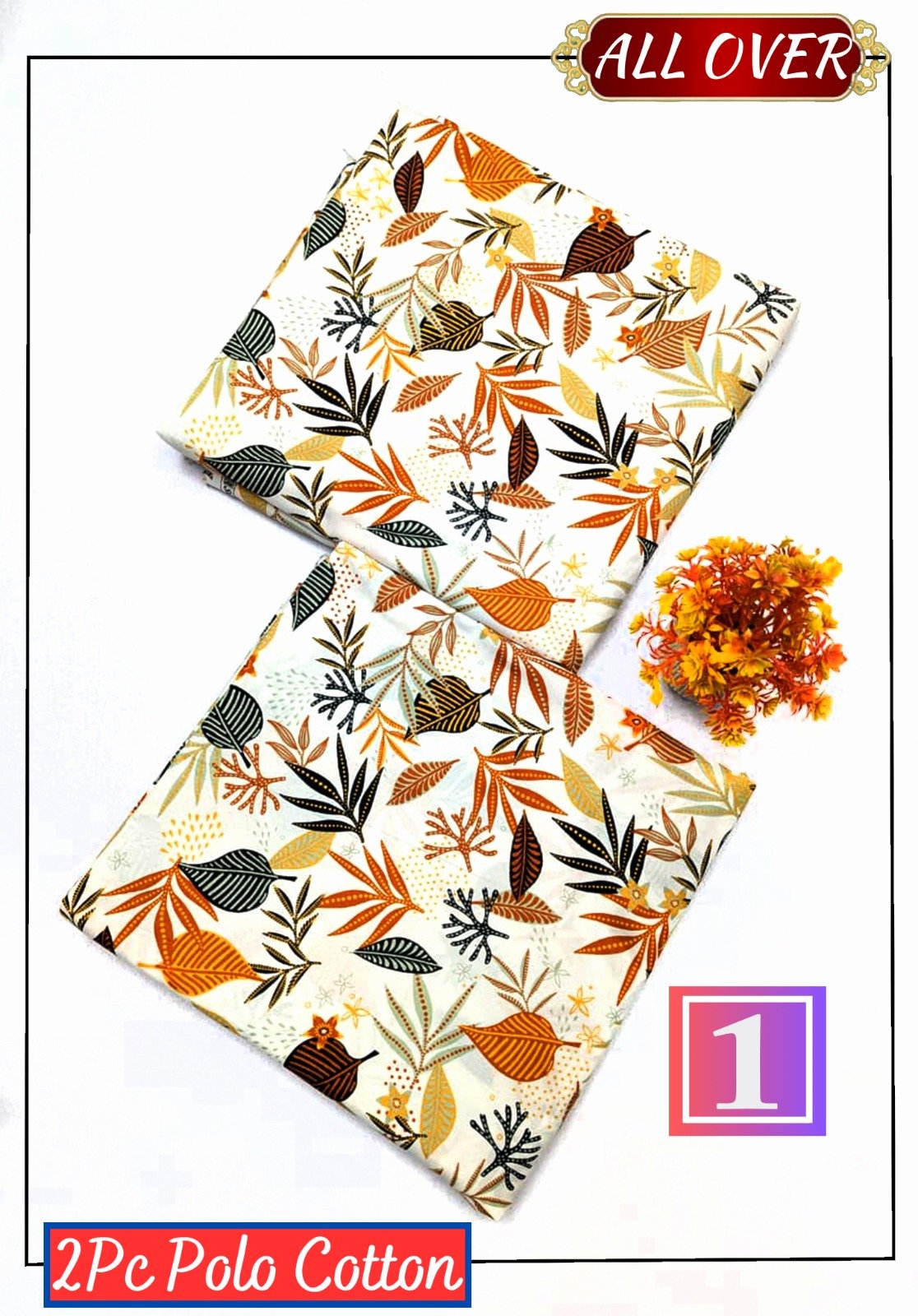 POLO COTTON ALL OVER 2PC PRINTED COLLECTION