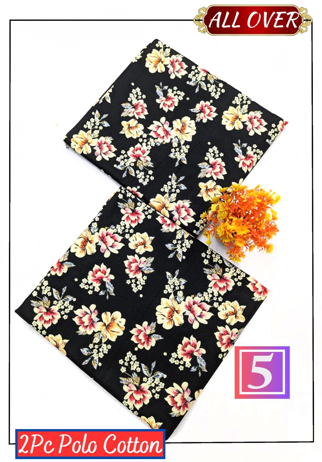 POLO COTTON ALL OVER 2PC PRINTED COLLECTION