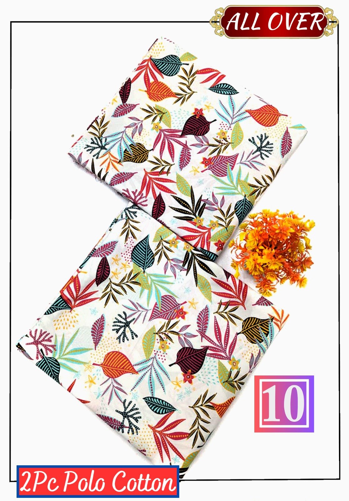 POLO COTTON ALL OVER 2PC PRINTED COLLECTION
