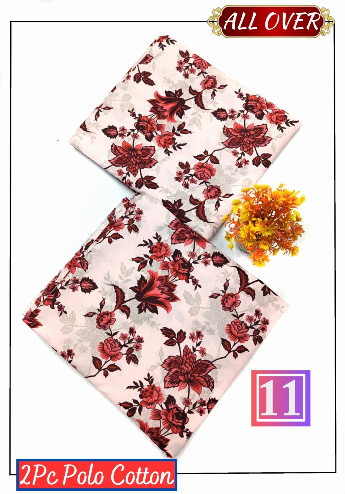 POLO COTTON ALL OVER 2PC PRINTED COLLECTION