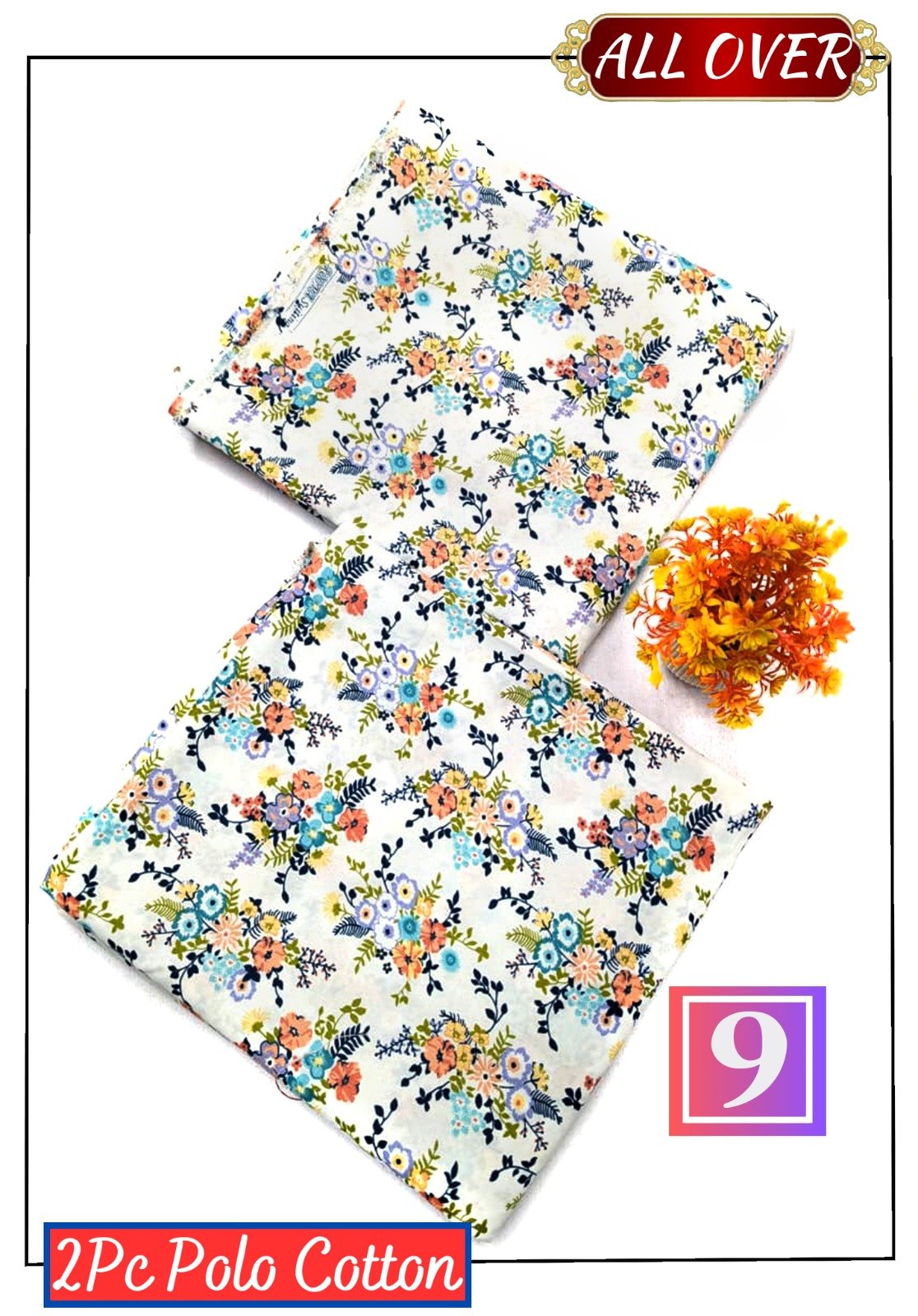 POLO COTTON ALL OVER 2PC PRINTED COLLECTION