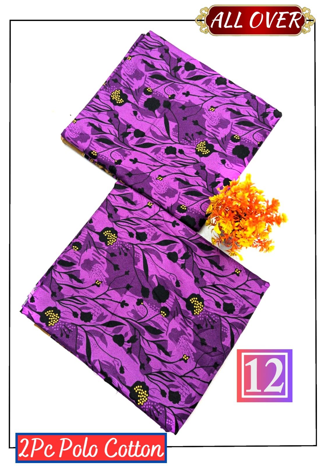 POLO COTTON ALL OVER 2PC PRINTED COLLECTION