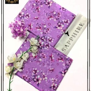 SAPPHIRE MOONLIGHT 2PC ALL OVER KHADDAR DIGITAL PRINTED VOL-02-D-03