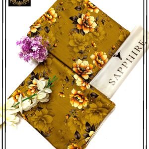 SAPPHIRE MOONLIGHT 2PC ALL OVER KHADDAR DIGITAL PRINTED VOL-02-D-06
