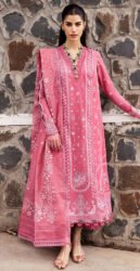 MIX BRANDS 3PC EMBROIDERED LUXURY DESIGNER DHANAK VOL-01-D#643