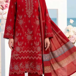 DHANAK 3PC BOARING WORK ESHAAL ANSARI SEQUIN DAMAN DESIGNER VOL-264-D#732