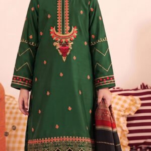 MOONLIGHT KIDS 3PC DHANAK EMBROIDERED WITH 3D PASHMINA SHAWL VOL-269-D-784