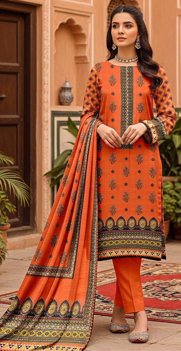 SM KARANDI 3 PIECE DIGITAL PRINTED WINTER VOL-114-D-432
