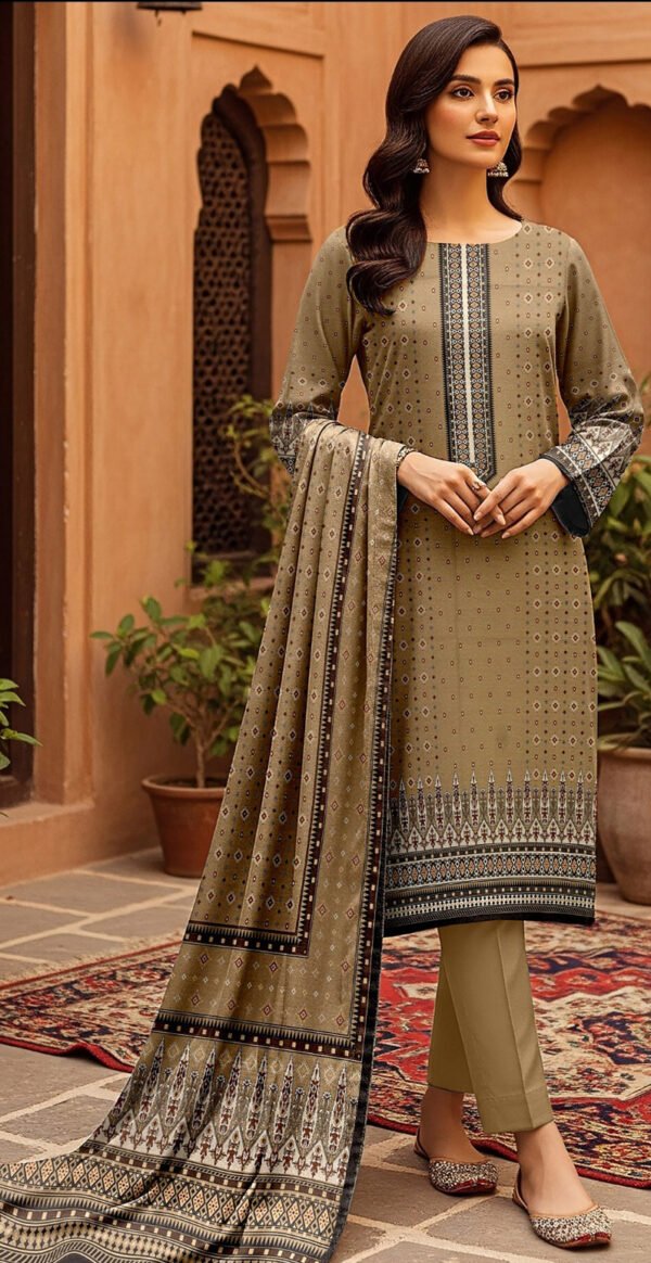 SM KARANDI 3 PIECE DIGITAL PRINTED WINTER VOL-114-D-436