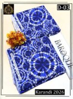 BAROQUE 2PC ALL OVER KARANDI DIGITAL PRINTED VOL-03-D-03