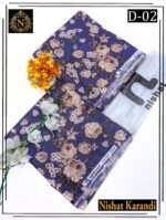 NISHAT 2PC ALL OVER KARANDI DIGITAL PRINTED VOL-01-D-02
