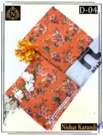NISHAT 2PC ALL OVER KARANDI DIGITAL PRINTED VOL-01-D-04