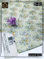 MOONLIGHT 2PC ALL OVER KARANDI DIGITAL PRINTED VOL-01-D-01-Set Of 06 Dresses