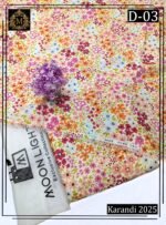 MOONLIGHT 2PC ALL OVER KARANDI DIGITAL PRINTED VOL-01-D-01-Set Of 06 Dresses