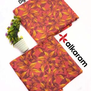 ALKARAM 2PC ALL OVER KHADDAR DIGITAL PRINTED VOL-01-02
