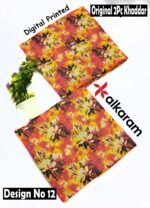 ALKARAM 2PC ALL OVER KHADDAR DIGITAL PRINTED VOL-01-12