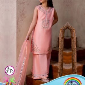 MARIA B KIDS 2PC DHANAK EMBROIDERED VOL-01-1057