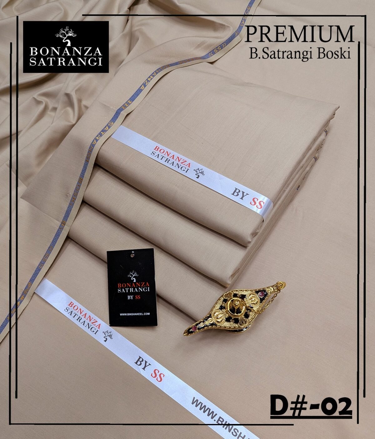 BONANZA SATRANGI BOSKI GENTS FOUR SEASON COLLECTION VOL-03-D#-02