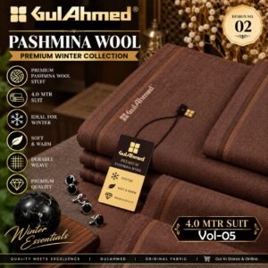 GUL AHMED PASHMINA WOOL PREMIUM WINTER COLLECTION VOL-05-D-02