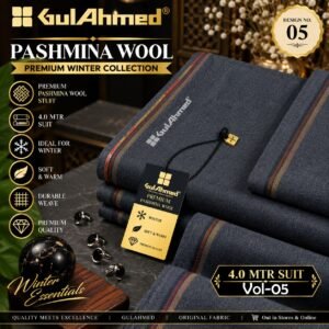 GUL AHMED PASHMINA WOOL PREMIUM WINTER COLLECTION VOL-05-D-05