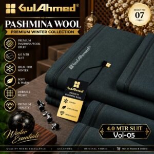 GUL AHMED PASHMINA WOOL PREMIUM WINTER COLLECTION VOL-05-D-07