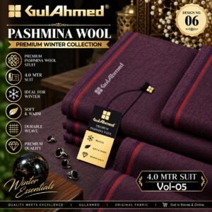 GUL AHMED PASHMINA WOOL PREMIUM WINTER COLLECTION VOL-05-D-06