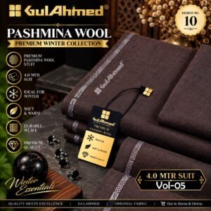GUL AHMED PASHMINA WOOL PREMIUM WINTER COLLECTION VOL-05-D-10
