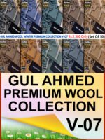 GUL AHMED WOOL PREMIUM WINTER COLLECTION VOL-07-Set Of 10 Dresses