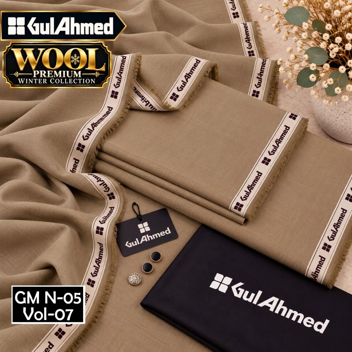 GUL AHMED WOOL PREMIUM WINTER COLLECTION VOL-07-05