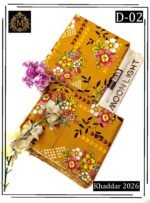 ORIGINAL MIX BRANDS 2PC ALL OVER KHADDAR DIGITAL PRINTED VOL-01-D-02
