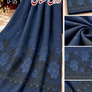 LADIES BAROSHA JACQUARD WOOL SHAWL VOL-02-D-05