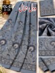 KASHMIRI PASHMINA JACQUARD WOOL LADIES SHAWL VOL-03-D-04