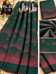 KASHMIRI PASHMINA JACQUARD WOOL LADIES SHAWL VOL-03-Set Of 10 Shawls