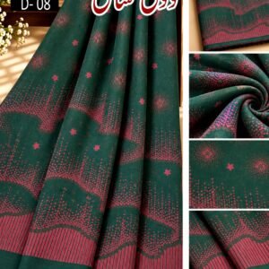 KASHMIRI PASHMINA JACQUARD WOOL LADIES SHAWL VOL-03-D-08
