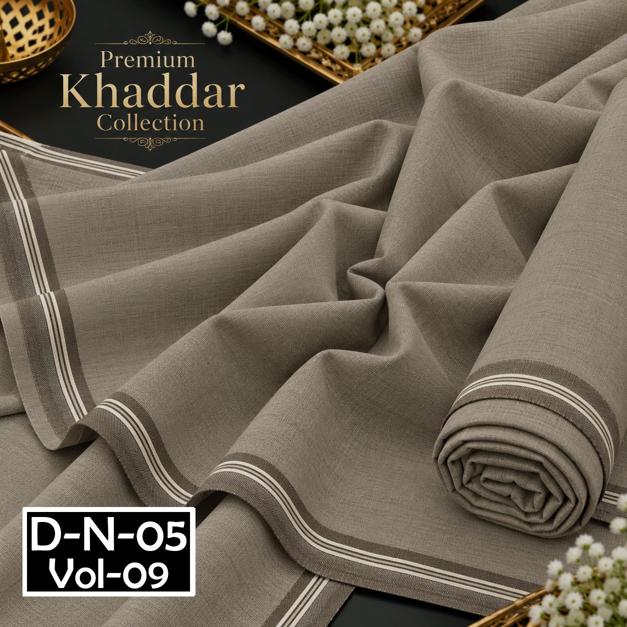 KAMALIA PREMIUM KHADDAR GENTS WINTER SALE VOL-09-D-N-05