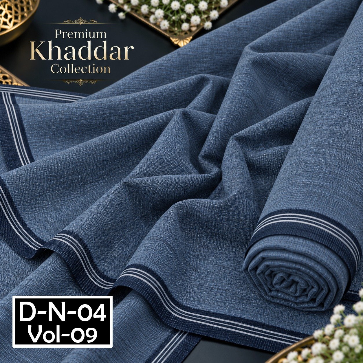 KAMALIA PREMIUM KHADDAR GENTS WINTER SALE VOL-09-D-N-04
