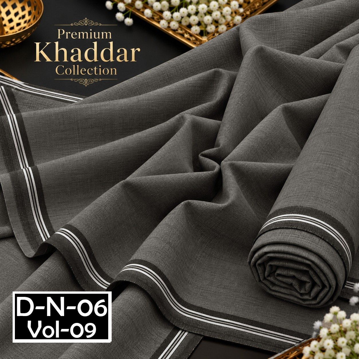 KAMALIA PREMIUM KHADDAR GENTS WINTER SALE VOL-09-D-N-06