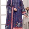 CHAMKI VISCOSE 3PC COCO ZARA SHAHJAHAN EMBROIDERED DIGITAL PRINTED DESIGNER VOL-277-D-864