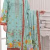 CHAMKI VISCOSE 3PC COCO ZARA SHAHJAHAN EMBROIDERED DIGITAL PRINTED DESIGNER VOL-277-D-861