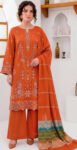 DHANAK 3PC BOARING WORK ESHAAL ANSARI EMBROIDERED SEQUIN DAMAN VOL-262-D-715
