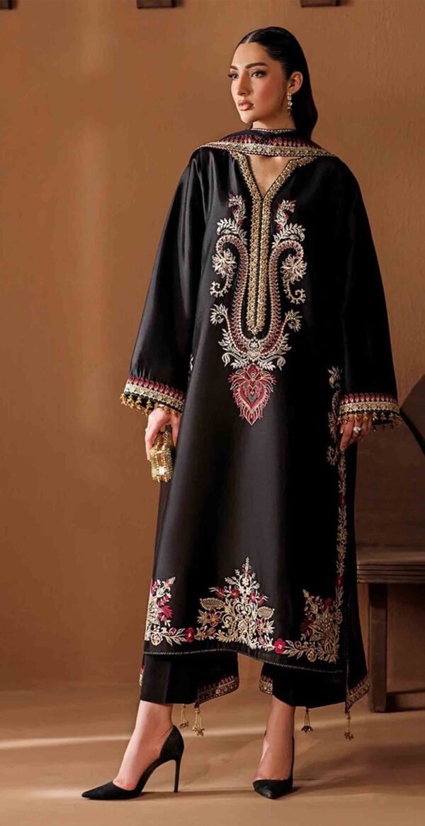 MIX BRANDS 3PC EMBROIDERED DHANAK DESIGNER COLLECTION VOL-05-816