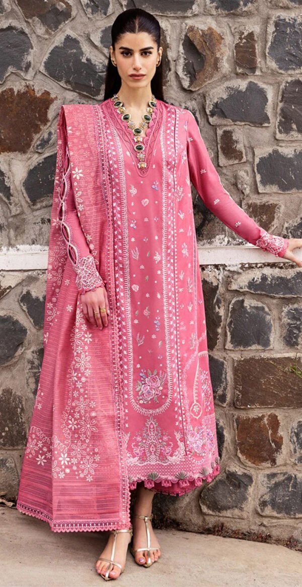 MIX BRANDS 3PC EMBROIDERED DHANAK DESIGNER COLLECTION VOL-03-643