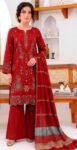 DHANAK 3PC BOARING WORK ESHAAL ANSARI EMBROIDERED SEQUIN DAMAN VOL-262-D-713